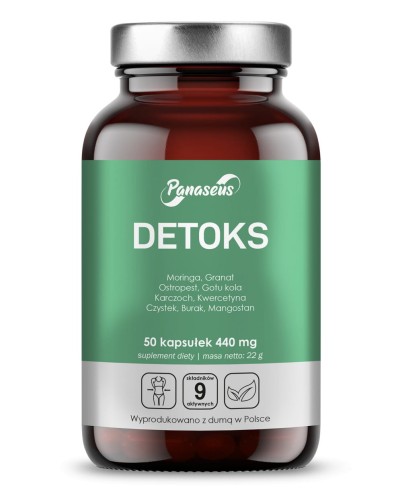 detoks 50 kapsulek panaseus oczyszczanie organizmu
