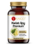 Kwiat lipy Premium - Yango -  90 kapsułek - Układ Oddechowy