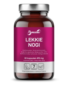 Panaseus - Lekkie nogi - 50 kapsułek - Kasztanowiec