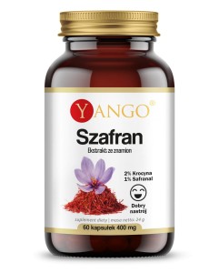 Yango - Szafran - ekstrakt ze znamion - 60 kaps. - Afrodyzjak