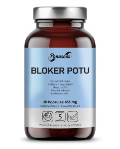 Panaseus - Bloker potu - 50 kapsułek - Szałwia Lekarska