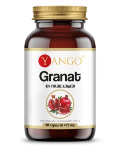 Yango - Granat - ekstrakt ze skórki - 90 kaps. - Kwas Elagowy