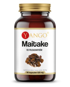 Maitake - ekstrakt 10% polisacharydów - Yango - 90 kaps.