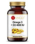 Yango - Omega 3 + D3 4000 IU - 60 kaps. - Układ Odpornościowy