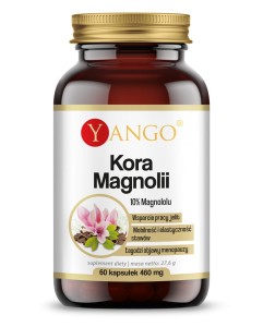 Yango - Kora Magnolii - 10% Magnololu - 60 kaps. - Praca Jelit