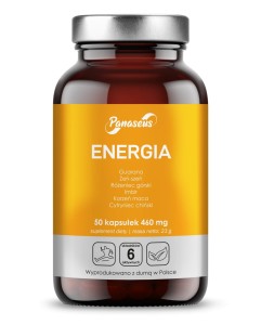 Panaseus - Energia - 50 kapsułek