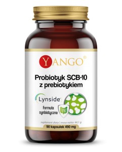 Yango - Probiotyk SCB-10 z prebiotykiem - 90 kaps - Inulina