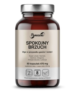Panaseus - Spokojny brzuch - 50 kapsułek