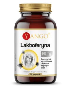 Yango - Laktoferyna - 30 kaps. - Naturalne Białko Mleka Krowiego