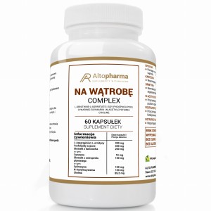 NA WĄTROBĘ COMPLEX CHOLINA OSTROPEST KARCZOCH PRODUKT WEGE - Altopharma - 60 kapsułek