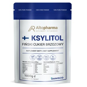 KSYLITOL 100% FIŃSKI CUKIER BRZOZOWY DANISCO - AltoPharma - 1kg