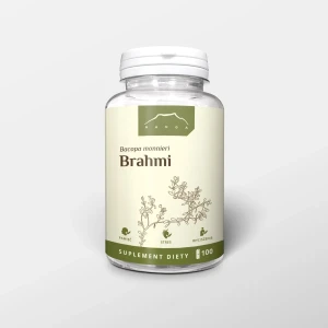 Brahmi max 100 kapsułek x 500 mg -  Nanga - Koncentracja