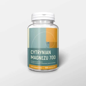 Cytrynian magnezu 100 kapsułek x 700mg -  Nanga - Regeneracja Ciała i Umysłu