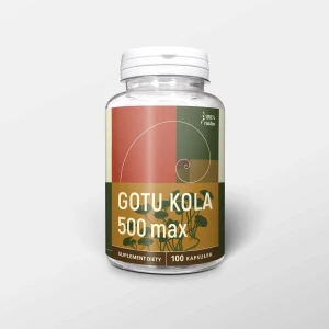 Gotu kola max 100 kapsułek x 500 mg -  Nanga - Wzmocnienie Pamięci