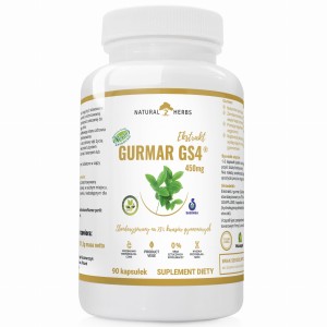 Gurmar GS4 75% kwasów gymnemowych - Apetyt Cukier - 90 kps. - Altopharma 