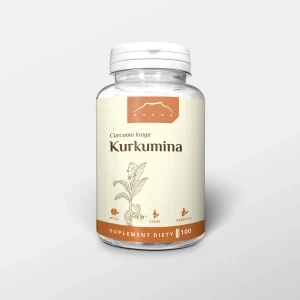 Kurkumina 100 kapsułek x 500 mg - Nanga