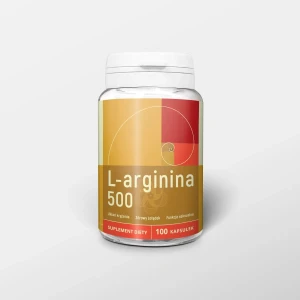 L-Arginina 100 kapsułek x 500 mg - Nanga - Prawidłowy Przepływ Krwi