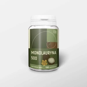 Monolauryna 100 kapsułek x 500 mg - Nanga - Pobudzenie Obronności Organizmu