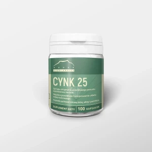 Pikolinian cynku 100 kapsułek x 125 mg - Nanga - Skóra, Włosy, Paznokcie