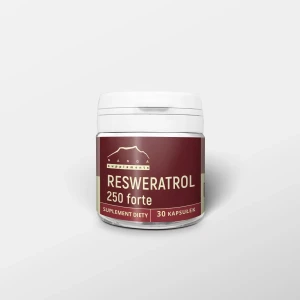 Nanga -  Resweratrol forte kapsułki 250 mg - Homeostaza Organizmu 30 kaps.