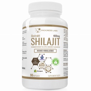 Progress Labs - SHILAJIT EXTRACT MUMIO HIMALAJSKIE 400mg PRODUKT VEGE – 90 KAPSUŁEK
