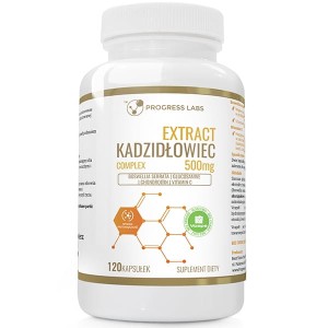 Progress Labs - Kadzidłowiec Complex Ekstrakt 500mg Glukozamina Chandroityna 120 Kapsułek