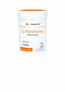 Mitopharma - L'karnityna MSE 90 kaps. - Biologicznie aktywna forma l-karnityny