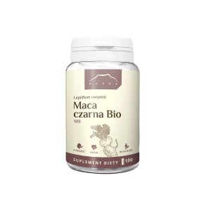 Maca czarna Bio 100 kapsułek x 500 mg - Nanga - Płodność Mężczyzn