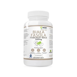 Wish Pharmaceutical - BIAŁA FASOLA Fabenol Max 500mg  90 Kapsułek
