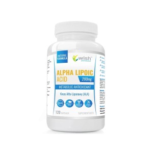 Wish Pharmaceutical - Kwas Alfa Liponowy (ALA) 200mg 120 KAPSUŁEK