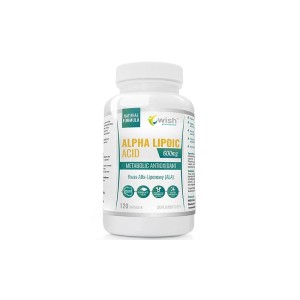 Wish Pharmaceutical - Kwas Alfa Liponowy (ALA) 600mg 120 KAPSUŁEK