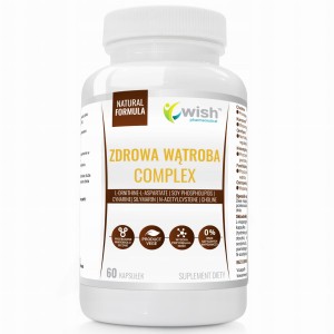 Wish Pharmaceutical - ZDROWA WĄTROBA 60 KAPSUŁEK
