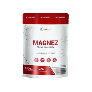 Wish Pharmaceutical - MAGNEZ W PROSZKU CYTRYNIAN MAGNEZU 1000g