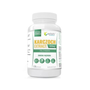 Wish Pharmaceutical - KARCZOCH 600mg 120 KAPSUŁEK