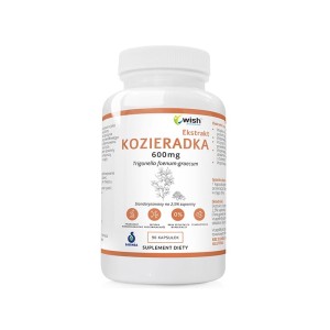 Wish Pharmaceutical - KOZIERADKA 600mg  90 KAPSUŁEK