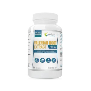 Wish Pharmaceutical - VALERIAN ROOT EXTRACT 500mg 60 kapsułek
