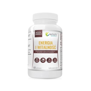 Wish Pharmaceutical - ENERGIA I WITALNOŚĆ  60 kapsułek vege