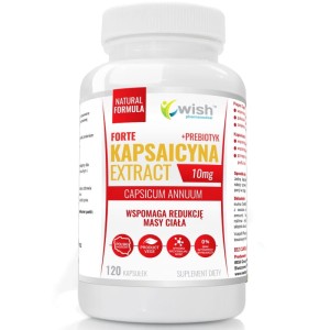 Wish Pharmaceutical - KAPSAICYNA 10 mg - 120 kapsułek