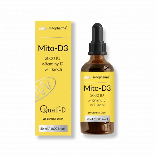 Mitopharma - Mito-D3 Witamina D w kroplach 50ml be-effective