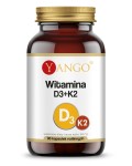 Yango - Witamina D3+K2 — 90 kapsułek
