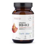 Aura Herbals - Witamina D3 4000 IU + K2, kapsułki 90 szt.
