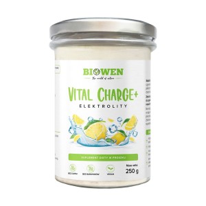 Biowen - Elektrolity Vital Charge+ cytrynowe - 250 g