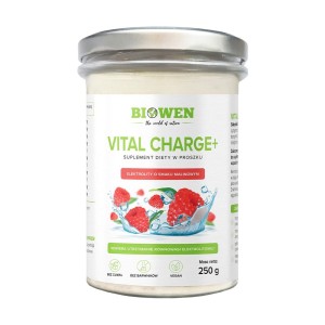 Biowen - Elektrolity Vital Charge+ malinowe - 250 g