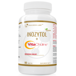 Progress Labs - VitaCholina 300mg + Inozytol 300mg Cholina -  90 kaps.