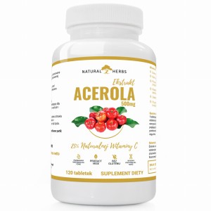 AltoPharma - Acerola Forte 500mg - 120 tabletek