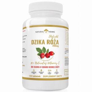 AltoPharma - Dzika Róża 200mg - do ssania - 120 tabletek