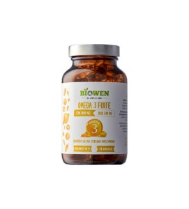 Biowen - Omega 3 Forte - 1000 mg EPA, 500 mg DHA - 90 kapsułek