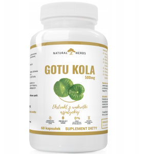 AltoPharma - Gotu Kola 500mg  Ekstrakt z wąkrotki azjatyckiej - 60 kapsułek