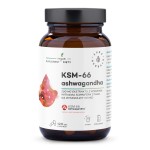 Aura Herbals - Ashwagandha, KSM-66 Korzeń 200 mg, kapsułki 120 szt.