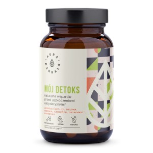 Aura Herbals - Mój Detoks, Naturalne wsparcie przed uszkodzeniami oksydacyjnymi, kapsułki 60 szt.